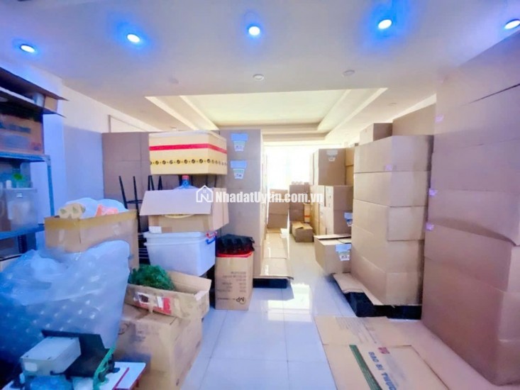 BÁN NHÀ GÒ VẤP HẺM XE TẢI THÔNG 80M2 5 LẦU NGANG 4.8M ĐANG KINH DOANH TRÀ SỮA