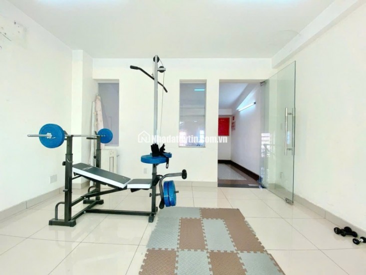 BÁN NHÀ GÒ VẤP HẺM XE TẢI THÔNG 80M2 5 LẦU NGANG 4.8M ĐANG KINH DOANH TRÀ SỮA