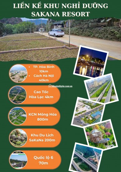 ĐẤT NỀN KỲ SƠN, HÒA BÌNH – GIÁ CHỈ 760 TRIỆU!. Xã Mông Hóa – Gần Sakana Resort 5⭐