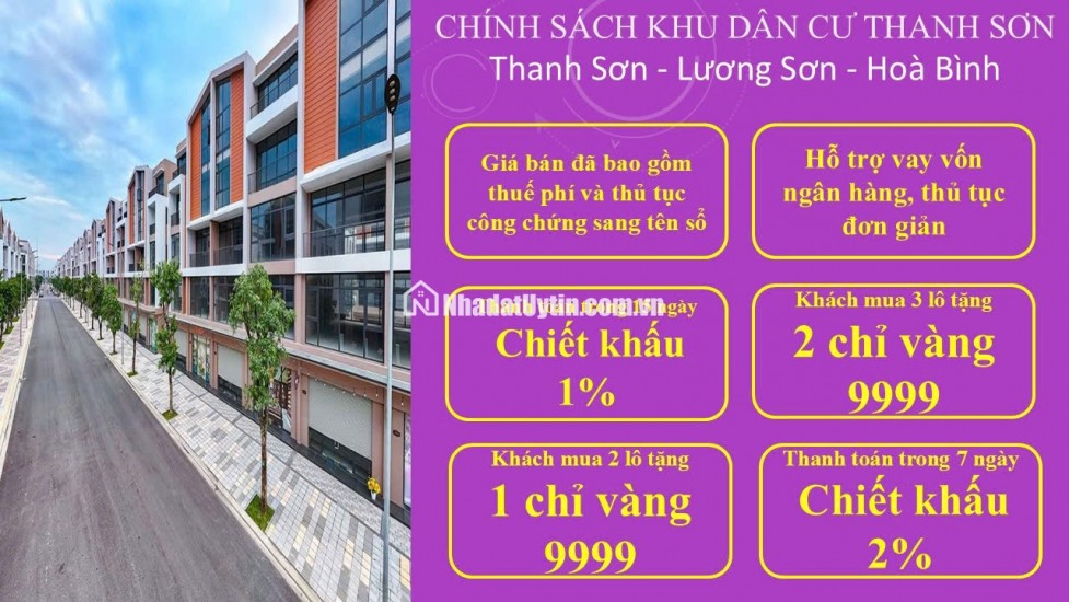  ĐẤT NỀN GẦN KCN THANH SƠN – CHỈ TỪ 3XX TRIỆU/NỀN