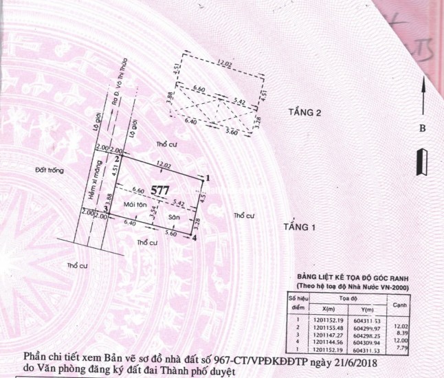 Bán gấp nhà ở! DT 97m2, 6PN, Hẻm 4m, Cách QL1a 150m, có thể vừa ở vừa cho thuê