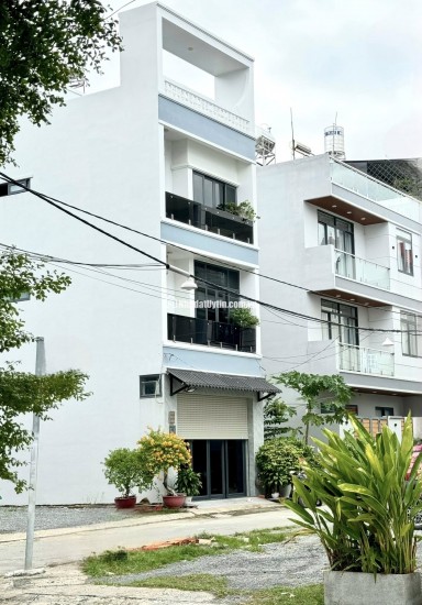 Bán nhà 50m² KDC Đào Tông Nguyên, giá 6.15 tỷ, giáp Quận 7, sổ hồng riêng