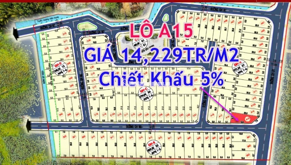  LÔ GÓC A15: VỊ TRÍ VÀNG – GIÁ CHỈ HƠN 2 TỶ – HƯỚNG ĐÔNG MÁT MẺ!