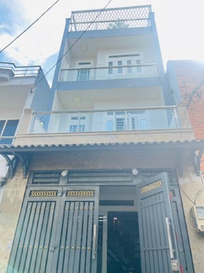 TÂN KỲ TÂN QUÝ - TÂN PHÚ - 64M2 (4,6x14) 4 TẦNG - HẺM XE TẢI TRÁNH - GẦN MẶT TIỀN - NGANG 4,5M - NGAY TT THƯƠNG MẠI SIÊU THỊ AEON SẦM UẤT - 7,3 TỶ TL