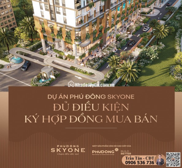 Căn hộ Phú Đông SkyOne – Sở hữu ngay với giá chỉ 1,9 tỷ – Vị trí mặt tiền DT743C – ân hạn gốc lãi 24 tháng