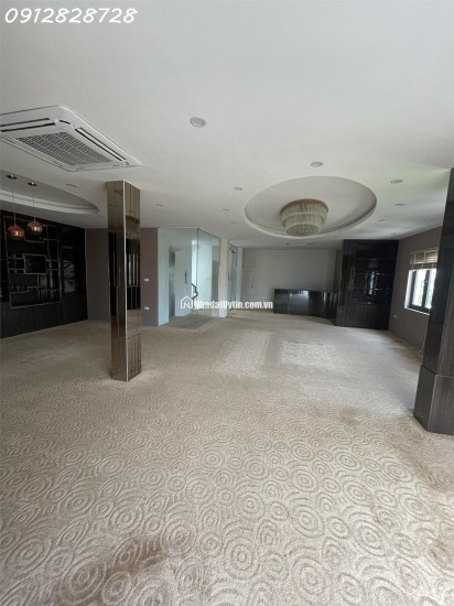Cho thuê biệt thự ngõ 214 Nguyễn Xiển ,120m x 5 tầng 1 tum thông sàn , thang máy riêng có PCCC
