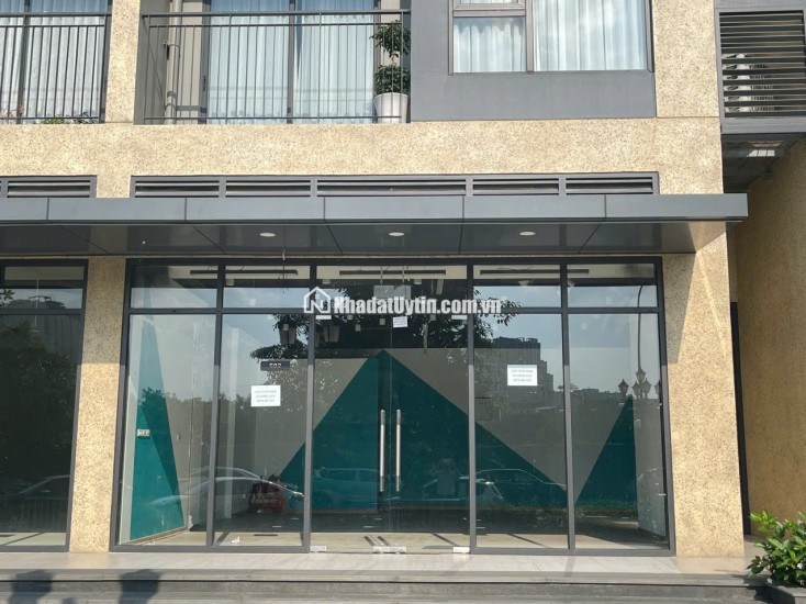 Cho thuê shophouse chân đế mặt sảnh căn SA501. S02 (chính chủ, giá rẻ nhất dự án)
