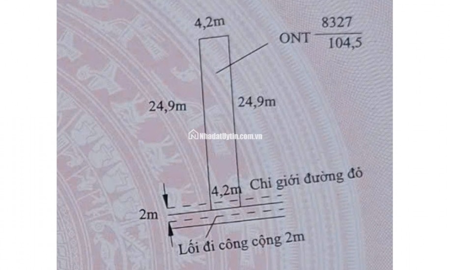 Chính chủ bán miếng đất tại Xã Phước Vân, Huyện Cần Đước, Tỉnh Long An