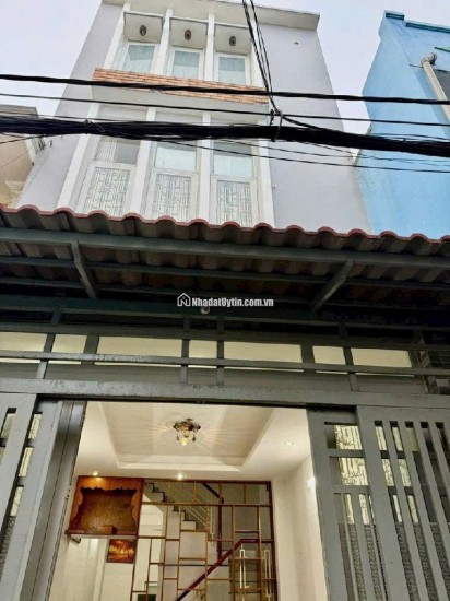 Hẻm 3,5m Trục Lê Văn Thọ - F8, ngay CV làng Hoa - 44m2, 3 Tầng 3Pn - Nhỉnh 5 tỷ