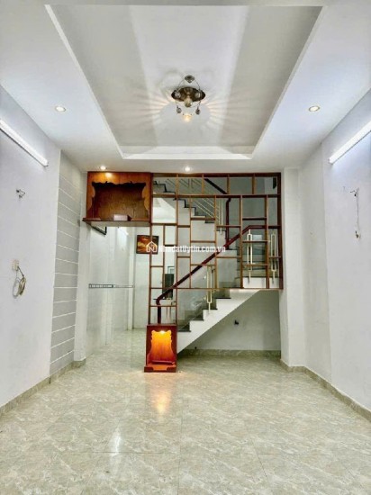 Hẻm 3,5m Trục Lê Văn Thọ - F8, ngay CV làng Hoa - 44m2, 3 Tầng 3Pn - Nhỉnh 5 tỷ
