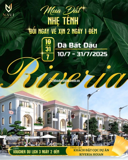 BÁN ĐẤT NỀN GẦN BIỂN, NGAY TRỤC VÀNG HỘI AN GIÁ CHỈ TỪ 16,2 TRIỆU /1M2