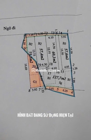 Bán gấp đất thổ cư, sổ đỏ chính chủ