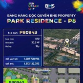 Căn hộ studio - tòa P8 dự án Sun Urban City Hà Nam (P80939)