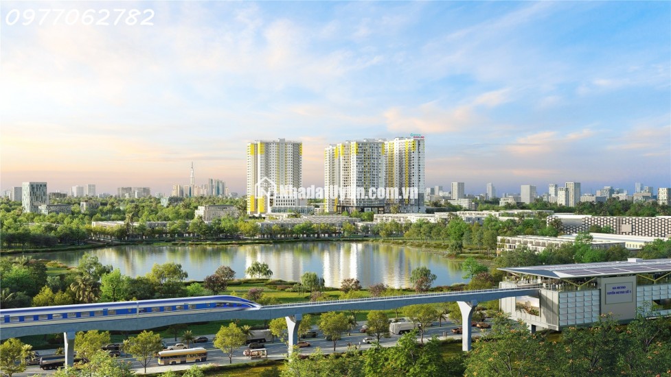 Bán căn hộ Bcons City 2, Linh Xuân, Thủ Đức. 55m2, 2PN, 2WC, sổ hồng. Giá 2.4 tỷ. LH: 0977062782