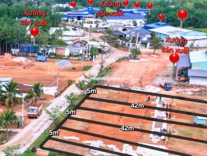 380tr/400m2 thổ cư sổ sẳn , cạnh KCN 2000ha