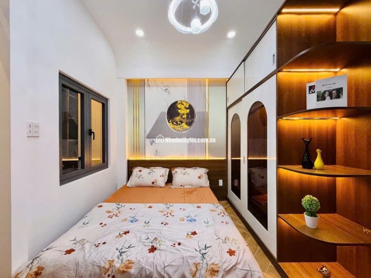 GÒ VẤP NGAY LÊ VĂN THỌ -  A4 2 TẦNG  full Nội Thất - NHÀ SIÊU MỚI SIÊU ĐẸP GIÁ HẠT DẺ Nhỉnh 3 Tỏi