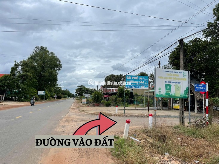 Đất Minh Thạnh Dầu Tiếng liền kề dân cư.