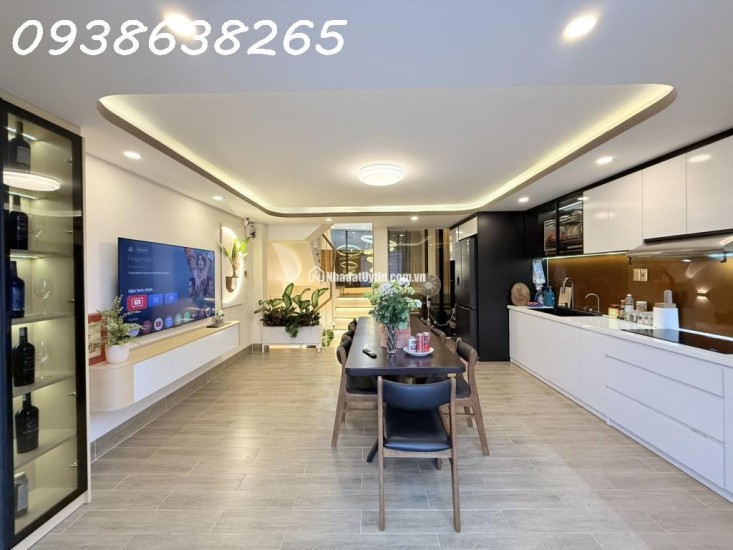 Nhà phố Phạm Văn Chiêu, Gò Vấp: 80m2, 5 tầng, 4PN, giá hời chỉ 9.5 tỷ - Sổ hồng riêng, ngõ thông, an cư lạc nghiệp ngay! Gọi 0938638265