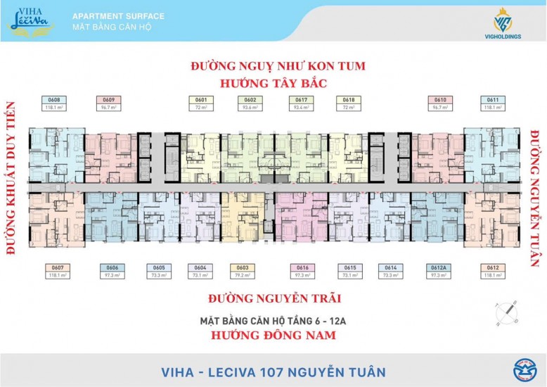 Dự án chung cư cao cấp Viha Complex 107 Nguyễn Tuân