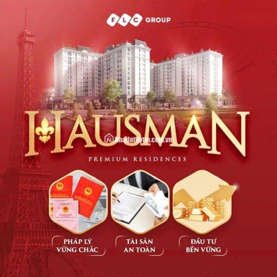 Căn ngoại giao tầng đẹp tại Hausman Premium Residences Đại Mỗ