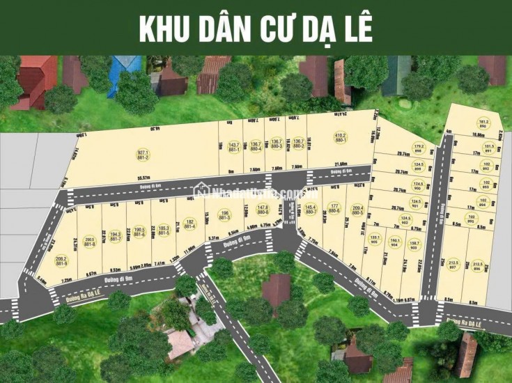 Mở bán khu phân lô 50 lô tại đường Dạ Lê chỉ bỏ ra 200tr là sở hữu ngay, Đã có sổ