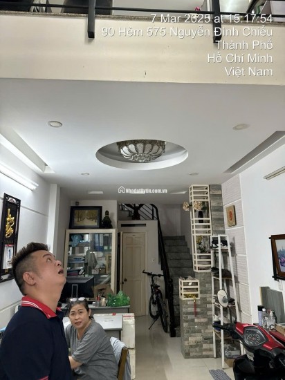 Bán Nhà 575/86 Nguyễn Đình Chiểu, Quận 3. DT: 3.2m*10m. CN: 29m2. 5 Tầng. Giá 9.9  tỷ