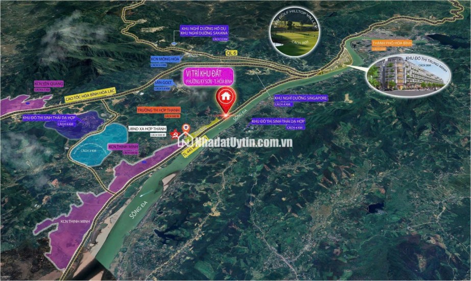 ĐẤT NỀN 2 MẶT TIỀN – VIEW SÔNG ĐÀ