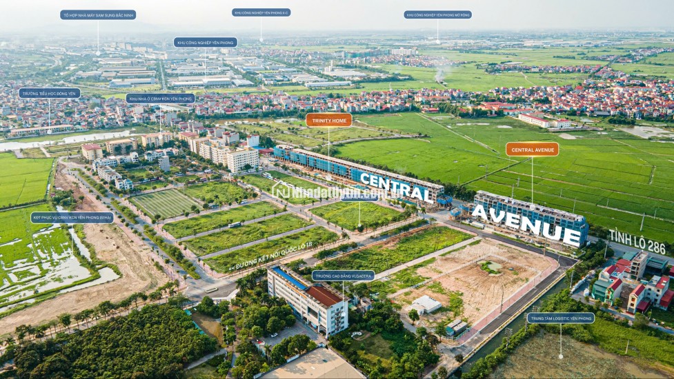 Liền kề – Shophouse trung tâm Yên Phong, sổ đỏ sẵn, LH PKD 0838.057.368