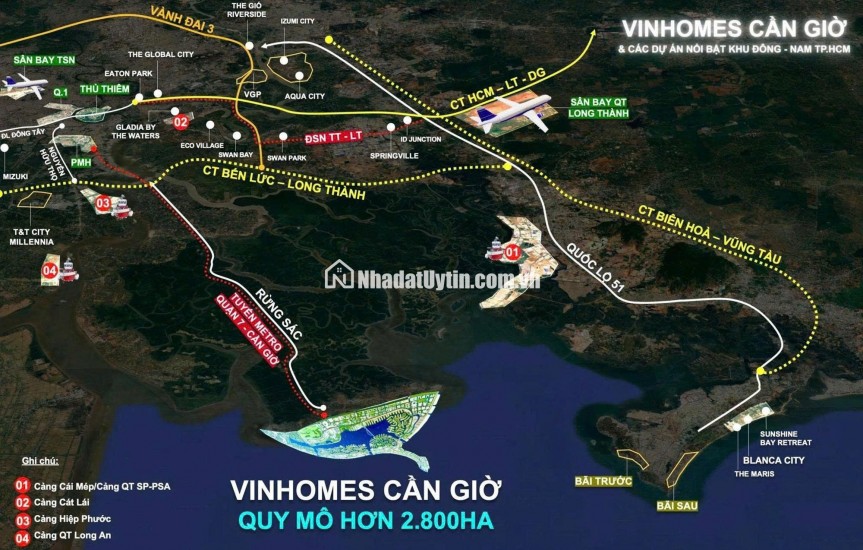 Vinhomes Cần Giờ – Tâm điểm đô thị biển và du lịch nghỉ dưỡng trong tương lai