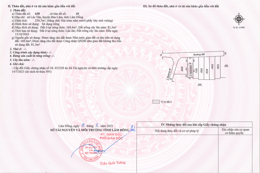 Siêu phẩm 3.414 m² đất đồi biệt thự mặt tiền Lý Thái Tổ (28m) – giá chỉ 15 triệu/m², gần cao tốc Dầu Giây – Liên Khương!