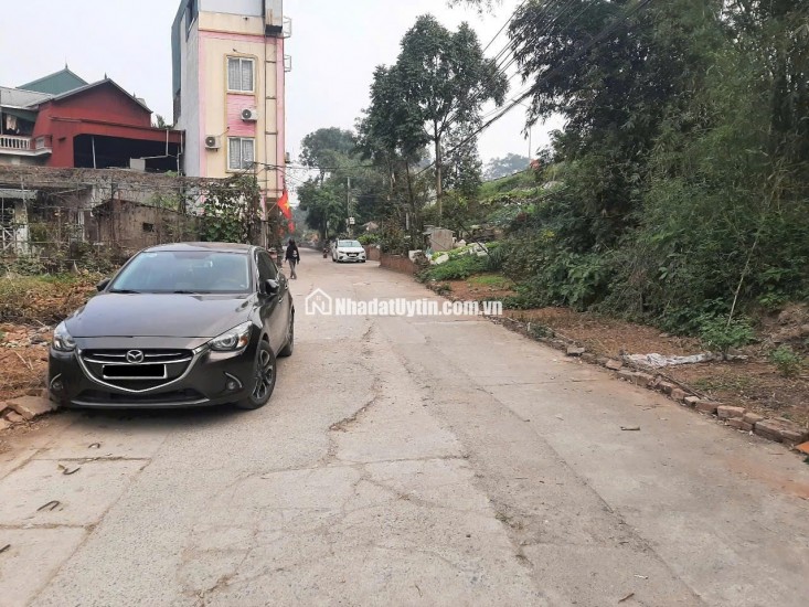 bán 61 m2 đất Hiệp Thuận Phúc Thọ Hà Nội ô tô đỗ cửa