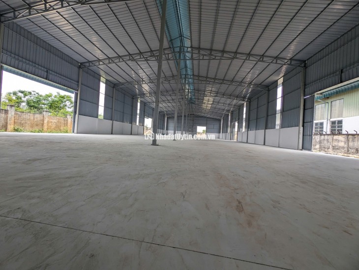  CHO THUÊ KHO XƯỞNG GẦN 4.000M² – VỊ TRÍ ĐẮC ĐỊA GẦN CẦU NHẬT TÂN, ĐÔNG ANH, HÀ NỘI