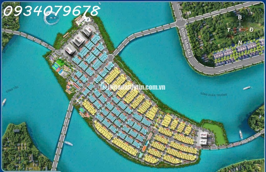 BÁN NHÀ LIỀN KỀ KHU ĐÔ THỊ HỖN HỢP SUNGROUP KHÁNH HÒA