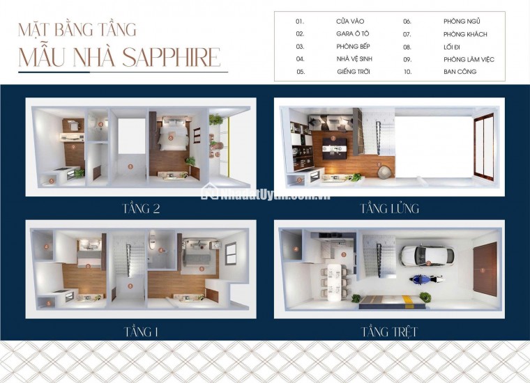 Nhà phố compound Pearl Riverside Phú Định – cách Đại lộ Võ Văn Kiệt chỉ 250m, phường 16, quận 8