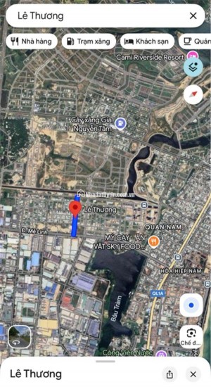 Bán đất thổ cư Lê Thương, Hòa Hiệp Nam, Liên Chiểu, Đà Nẵng. 117m2, 5x23m, giá 4.45  tỷ, sổ đỏ, hướng Tây Nam. LH: 0877661879