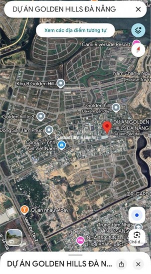 Bán Biệt Thự Liền Kề Golden Hills, Liên Chiểu, Đà Nẵng. DT 187m2, 3 tầng, Tây Bắc, Sổ Đỏ. Giá 9.5 tỷ. LH: 0877661879