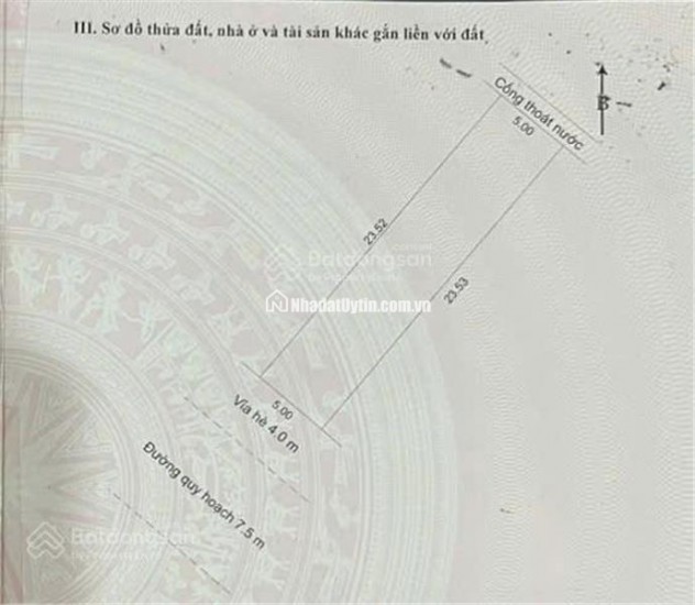 Bán đất thổ cư Lê Thương, Hòa Hiệp Nam, Liên Chiểu, Đà Nẵng. 117m2, 5x23m, giá 4.45  tỷ, sổ đỏ, hướng Tây Nam. LH: 0877661879