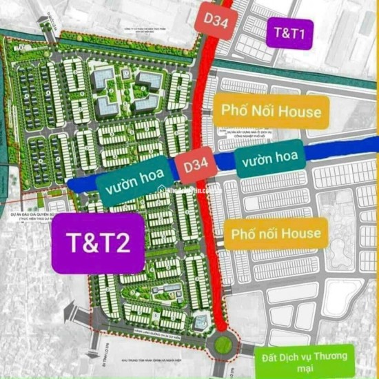 Bán đất đô thị Phố Nối House, Yên Mỹ, Hưng Yên.