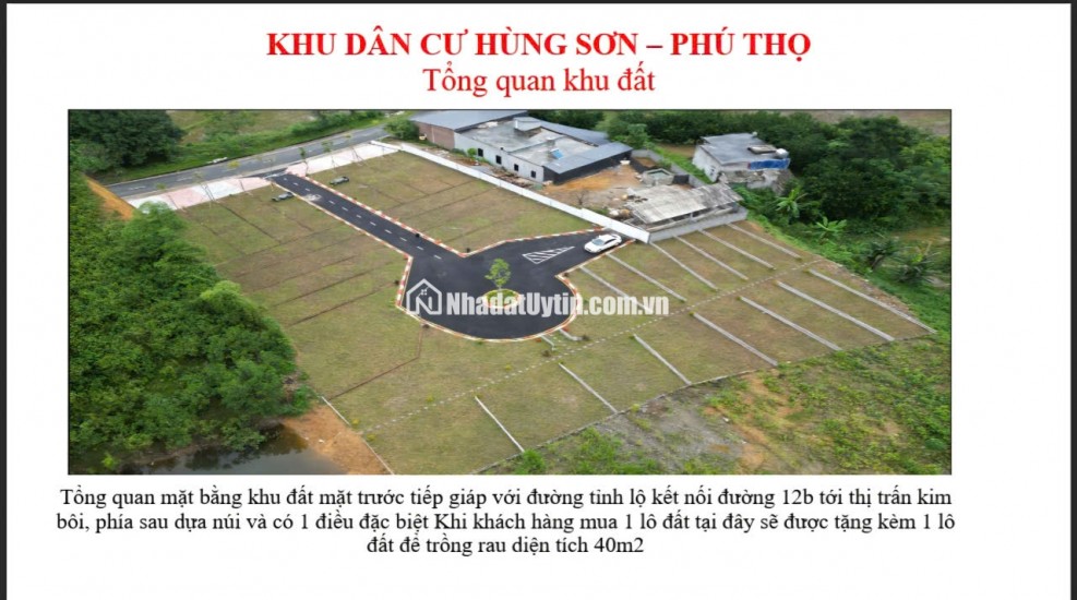 MUA 1 LÔ ĐẤT – TẶNG 1 LÔ LIỀN KỀ TẠI KIM BÔI, HÒA BÌNH. GIÁ SIÊU RẺ CHỈ TỪ 290 TRIỆU/LÔ