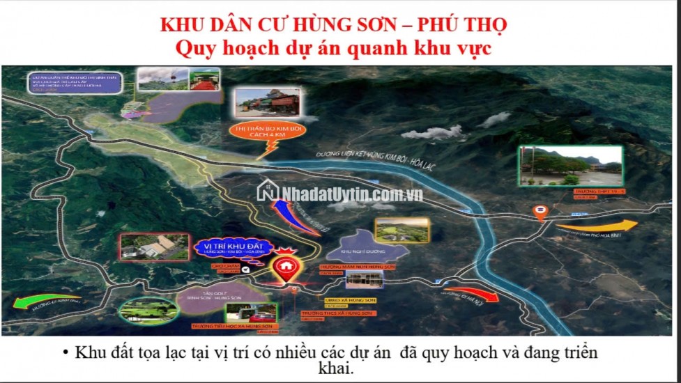  Đất nền Kim Bôi – Hòa Bình giá siêu rẻ: Mua 1 tặng 1, sổ hồng từng lô, xây ngay!