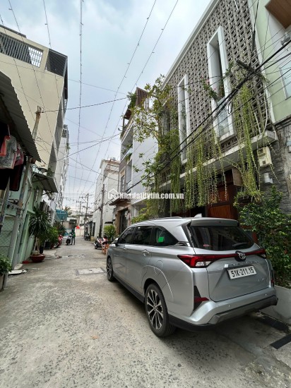 Nhà hẻm xe hơi ĐHT02, Đông Hưng Thuận, Q12