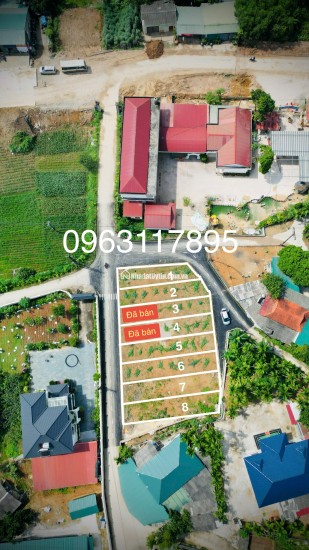 Bán đất tại Tp Hòa Bình ven Sông Đà giá 650 triệu 1 lô, gần KCN Thịnh Minh và cầu Hòa Bình 6