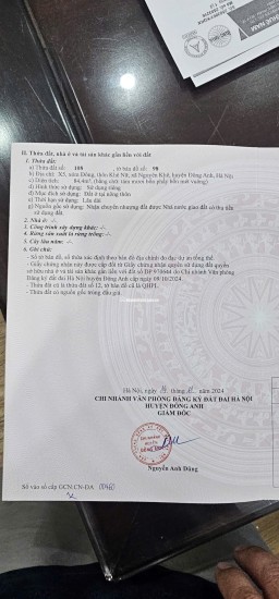 84m x5 thôn đồng nguyên khê - phúc thịnh