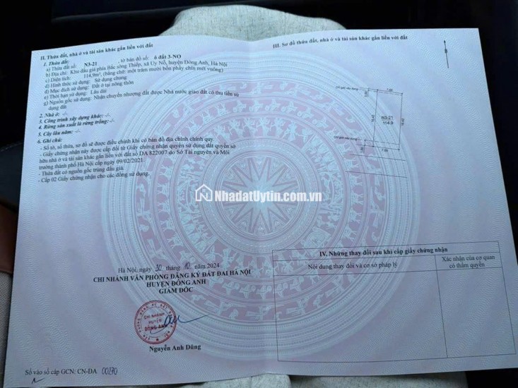 114,9m n3-21 khu vườn đào