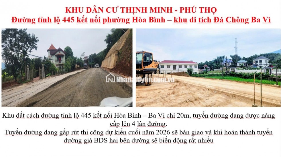  SỞ HỮU LÔ ĐẤT VIEW SÔNG ĐÀ – GIÁ CHỈ 6XX TRIỆU/LÔ!