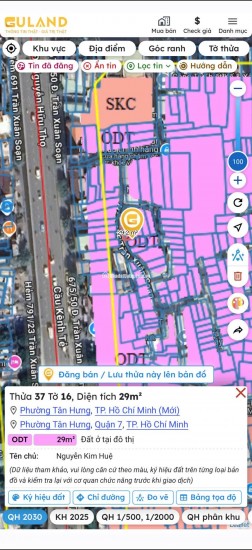 Nhà Q7 66m2 Giá 3.680 tỷ. Ngay Cầu Kênh Tẻ