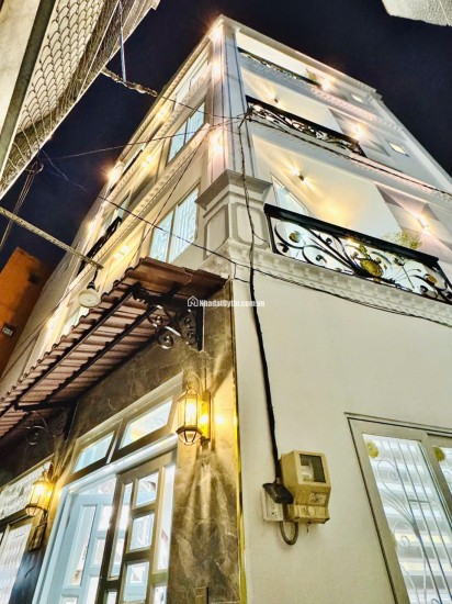 SIÊU PHẨM THÍCH QUẢNG ĐỨC – PHÚ NHUẬN  5 TẦNG ĐẸP - NGANG KHỦNG 5.4M - FULL NỘI THẤT