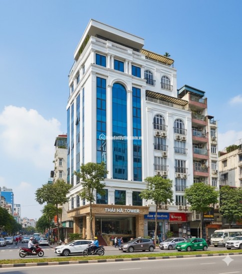 GIÁM SỐC 15 TỶ- BÁN GẤP - MẶT PHỐ THÁI HÀ - 8 TẦNG - 122m2 - OTO KINH DOANH!