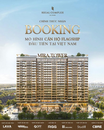 Mở bán toà Mỉa Tower - Dự án Regal Complex Đà Nẵng. Giảm 100tr cho khách hàng đặt Booking sớm