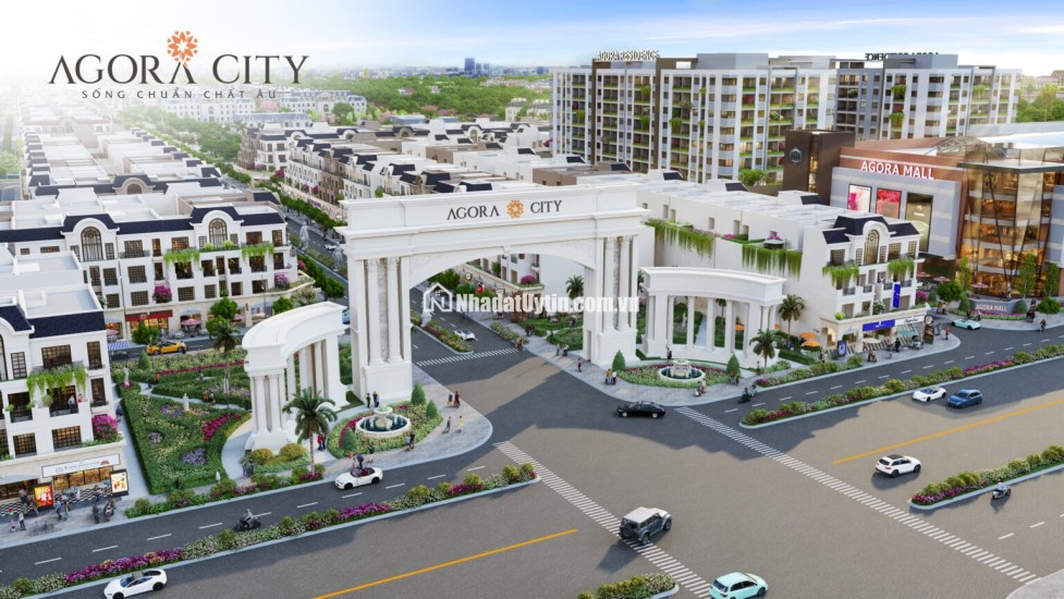 SIÊU PHẨM AGORA CITY 1 NỀN DUY NHẤT 6x18 GIÁ CHỈ 1 TỶ 9 (FULL THỔ FULL SỔ) Mr.nghĩa 0938230002